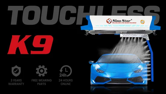 Touchless Carwash Equipment with Advanced Technology From Sino Star